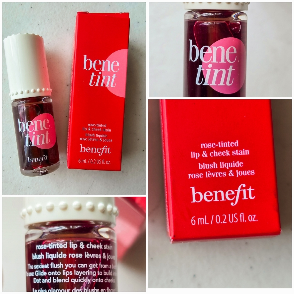 NIB Benetint Rose-tinted Cheek & Lip Stain Size:0.2 oz